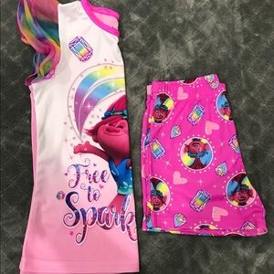 Trolls Pijamas size 6/6x